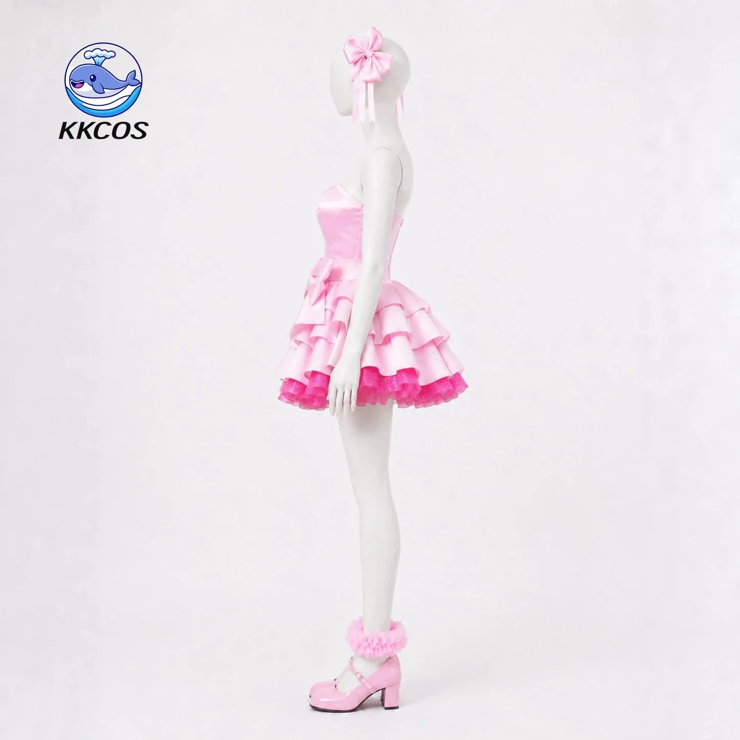 Фото KKCos Alien Stage ‌   Костюм для косплея ZOMST Mizi, розовое женское платье MIZI, сценический наряд в стиле аниме, карнавальный костюм для Хэллоуина №4