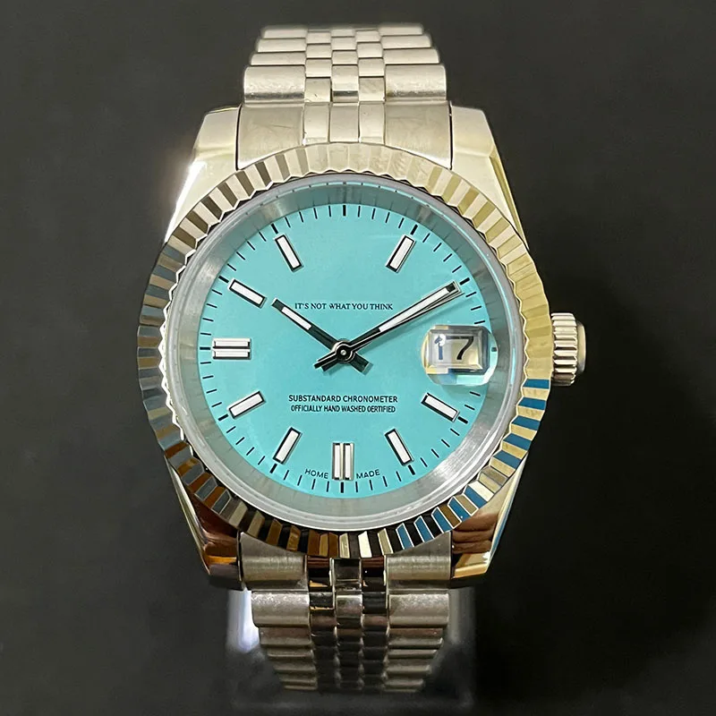 

Relax Watch for Men NH35 Movement 36mm 39mm Stainless Steel Case Sapphire Crystal Waterproof Fashionable Automatic Dress Watch