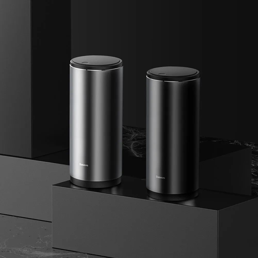 Автомобильный Мусорный Бак Baseus Большой Емкости 500 Мл С Крышкой - Органайзер Для