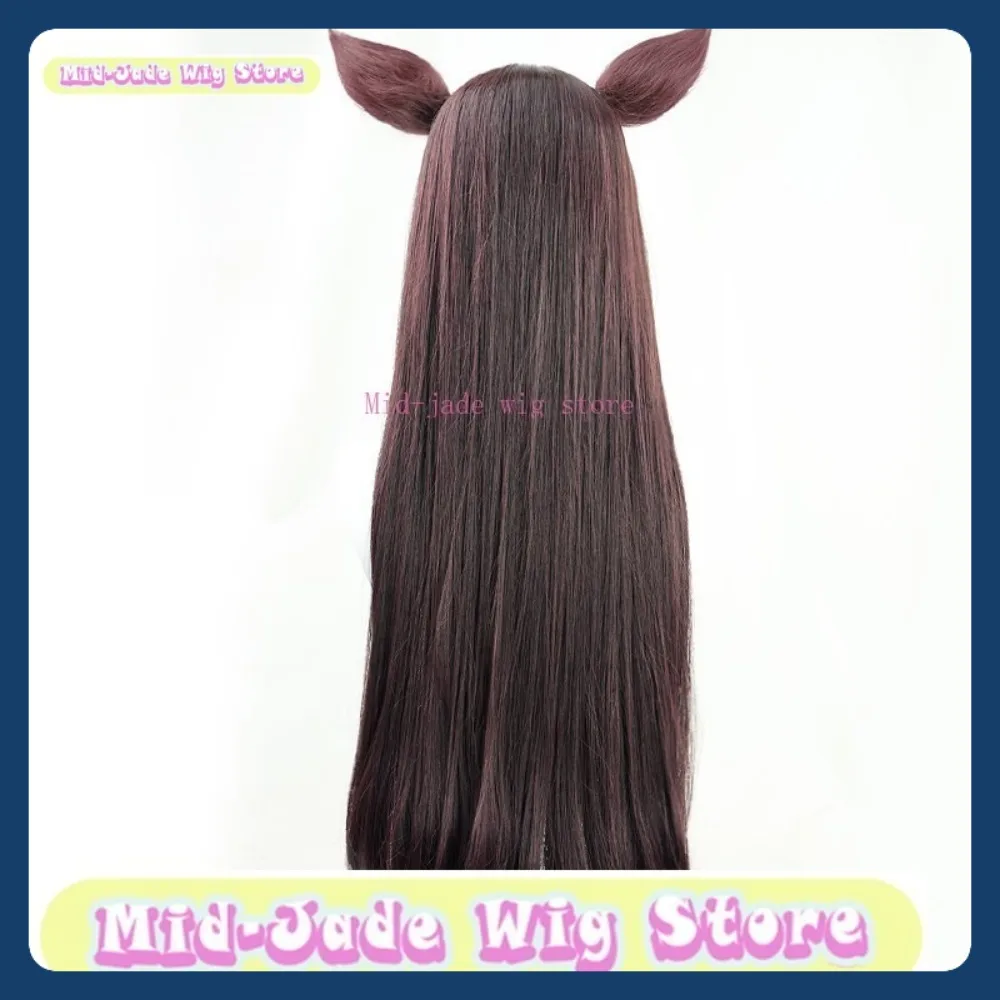 Фото Mid-jade Wig Store Uma Musume Mejiro Dober Косплей Парик Аниме Игра Ролевая игра Хэллоуин Вечеринка Представление Синтетические волосы №5