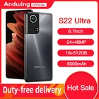 Andwing смартфон с четырёхъядерным процессором, ОЗУ 16 ГБ, ПЗУ 512 ГБ, 24 Мп + 48 МП