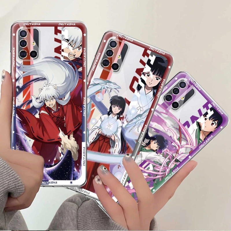 

Чехол для Samsung Galaxy A52 A13 5G A12 A32 4G A51 A53 A21s A73 A33 A22 A72 A31 A23 A71 A52s Inuyasha Anime Japan Silicone