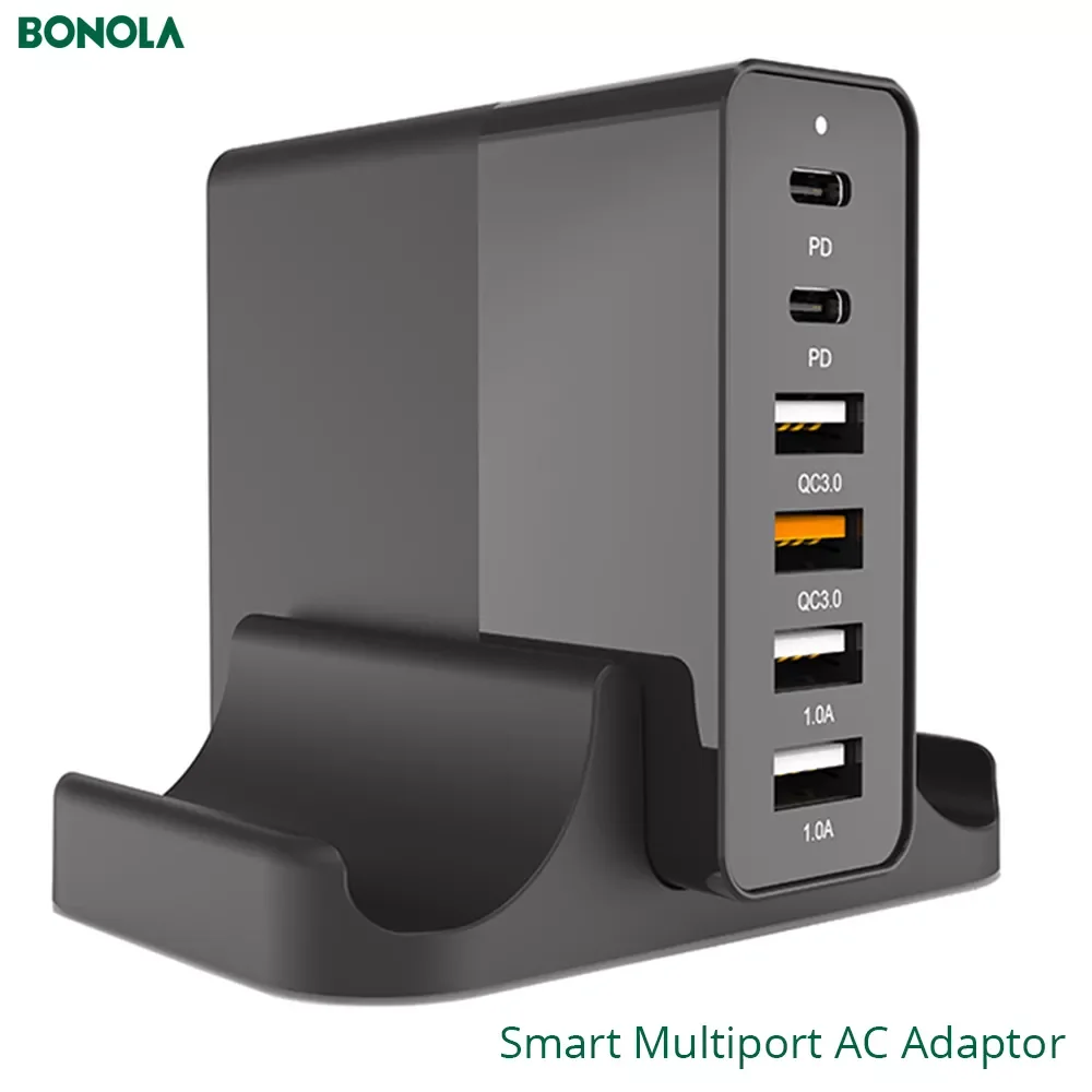 

Зарядное устройство Bonola для iPhone/iPad/Macbook, 75 Вт, USB Type-C