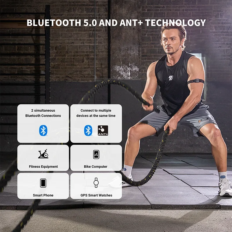 Монитор сердечного ритма COOSPO HW9 датчик калорий для фитнеса велоспорта Peloton Wahoo