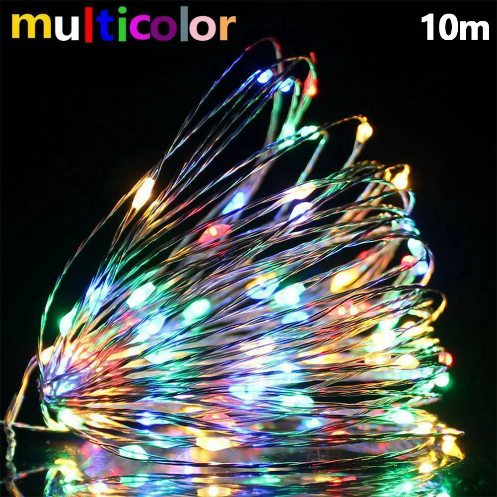 

2 3 4 5 10meters NEW Style Tiny LED String Lights USB 5V Energy Saving Beads High Quality LED Micro Rice Wire Copper Fairy Light