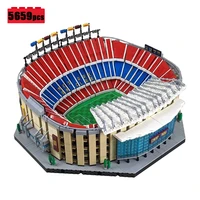 5659pcs 10284 city football field constructor blocks model moc idea stadium brick assembling construction set for boys gift
