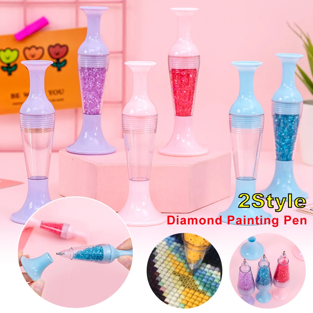 

Vase Pen Diamond Painting Drill Pen 5D Diamond Painting Accessories Tools Pen for DIY Craft Handmade Diamond Art Pen for Girls