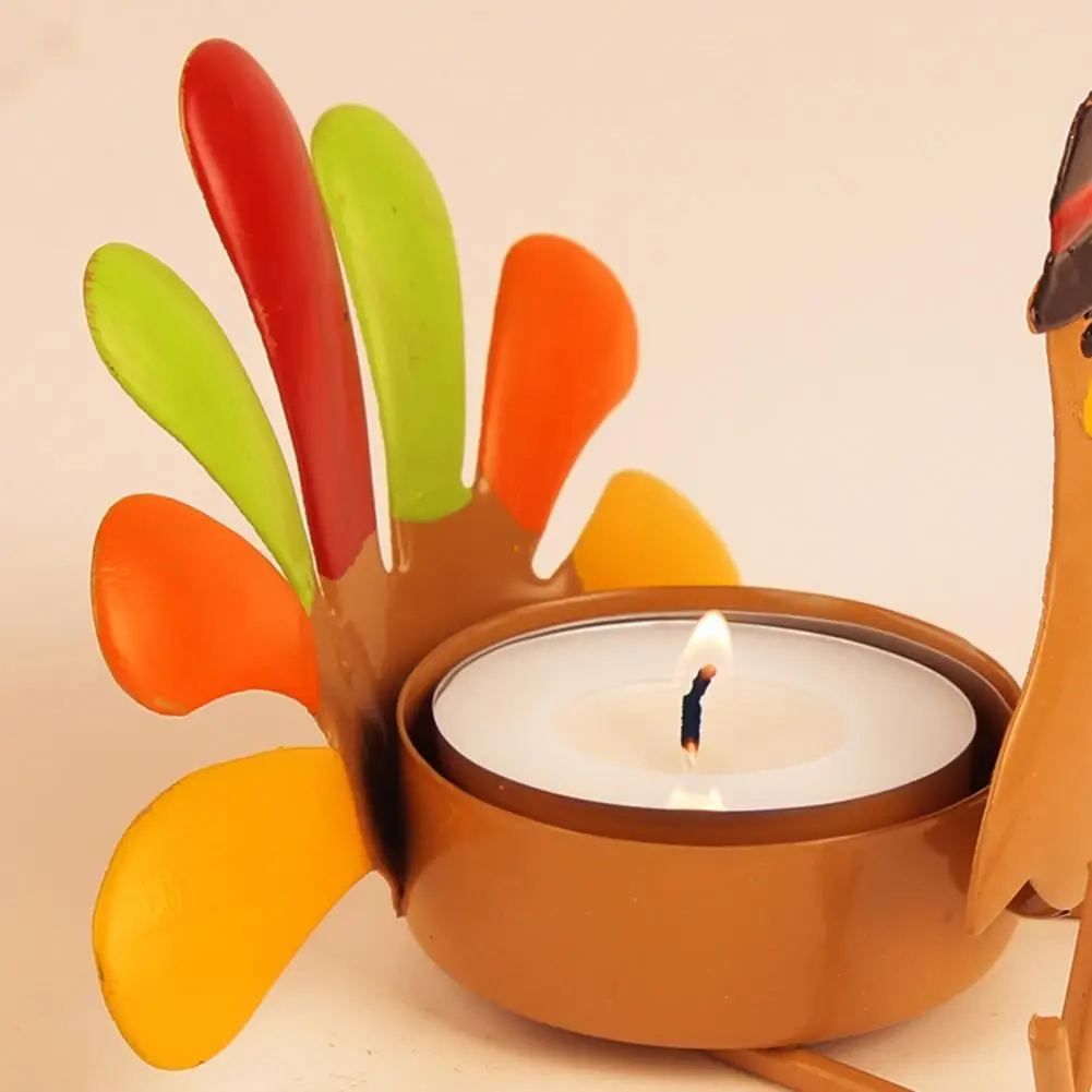 Красочный подсвечник в Турции на День Благодарения для чайной свечи