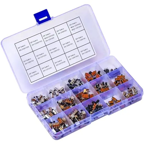 Набор слайдов в ассортименте мини микро панель PCB слайд переключатель 2Pin 3Pin 4Pin