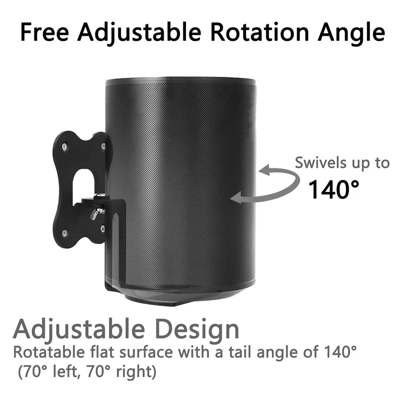 Металлическое настенное крепление для динамика Sonos Era 100 беспроводной динамик