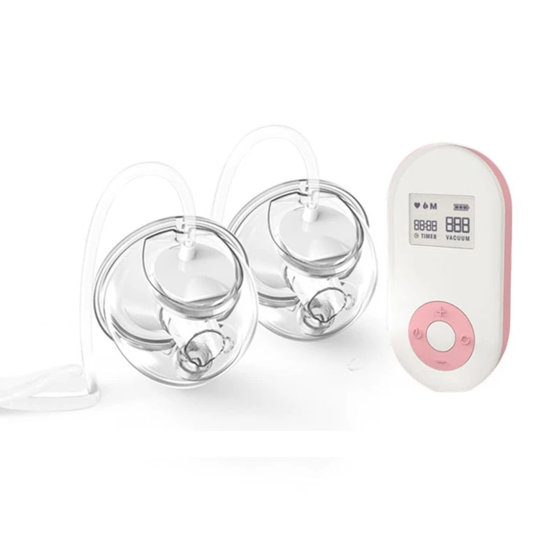 

Electric Breast Pump Double Silent Wearable Automatic Milker USB Rechargable Hands-Free Portable Milk Extractor Baby P31B