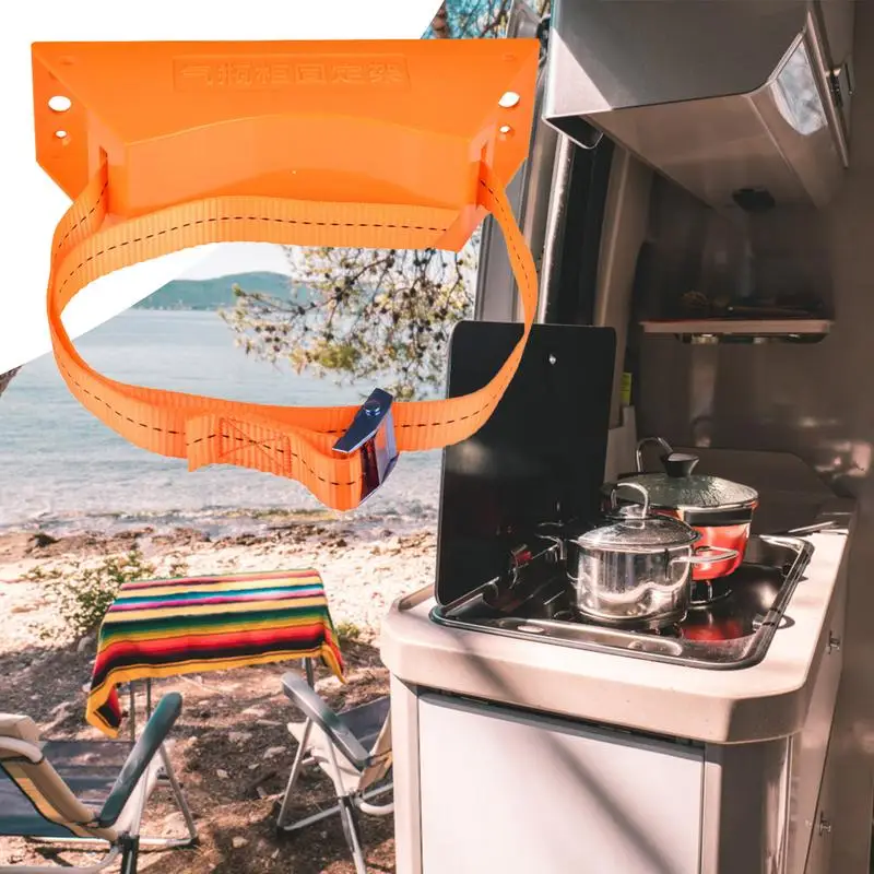 Кронштейн для пропанового резервуара Регулируемая пряжка стойка вешалка