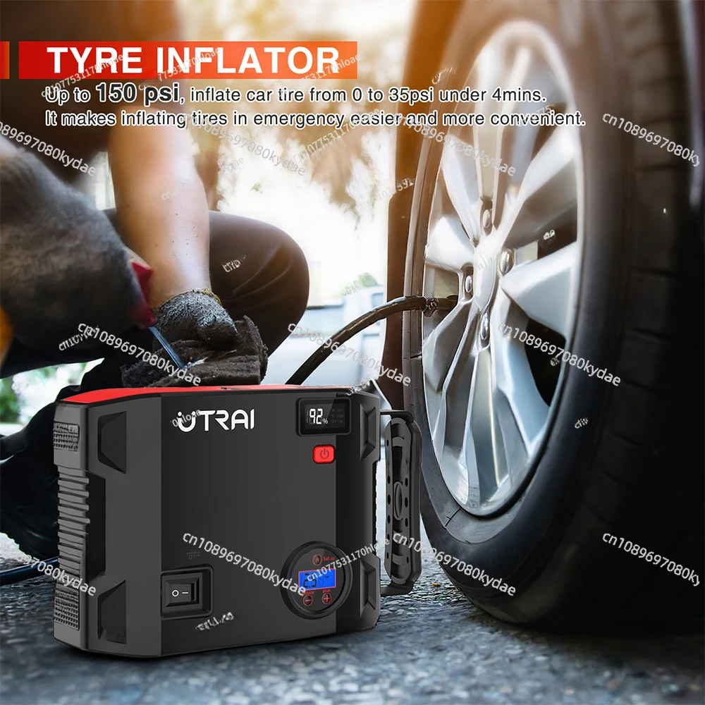 Пусковое устройство Utrai для автомобиля 2000 а с воздушным насосом