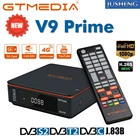 GTmedia 1080P DVB-S2 V9 Prime спутниковый приемник, встроенный Wi-Fi full HD H2.65 FTA, поддержка S2S2X VCMACMT2MI HEVC