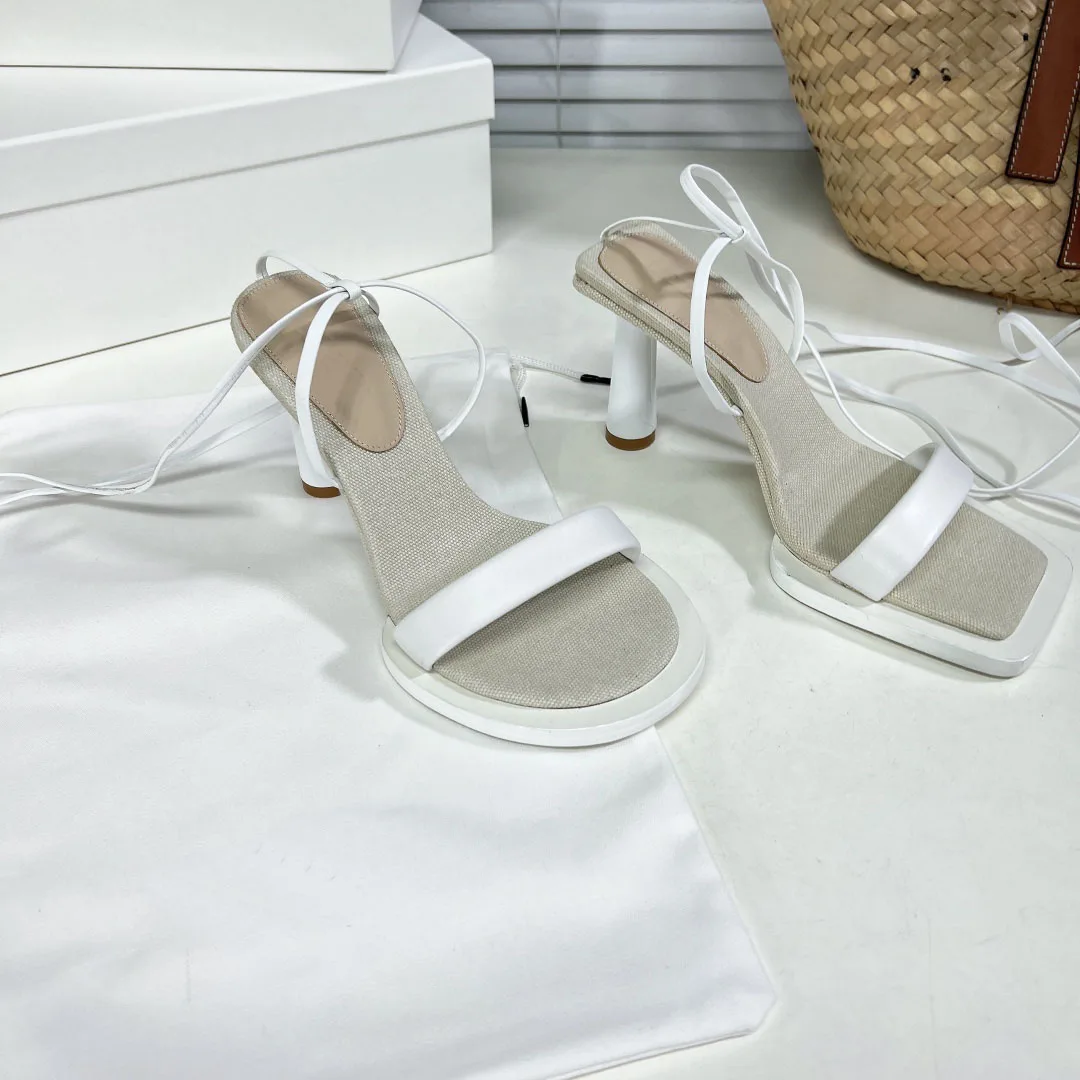 

Women Shoes Fashion Beautiful High Heel Sandals Lace-up Oeing 8882304101953