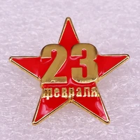 russian great patriotic war fashionable creative cartoon brooch lovely enamel badge clothing accessories