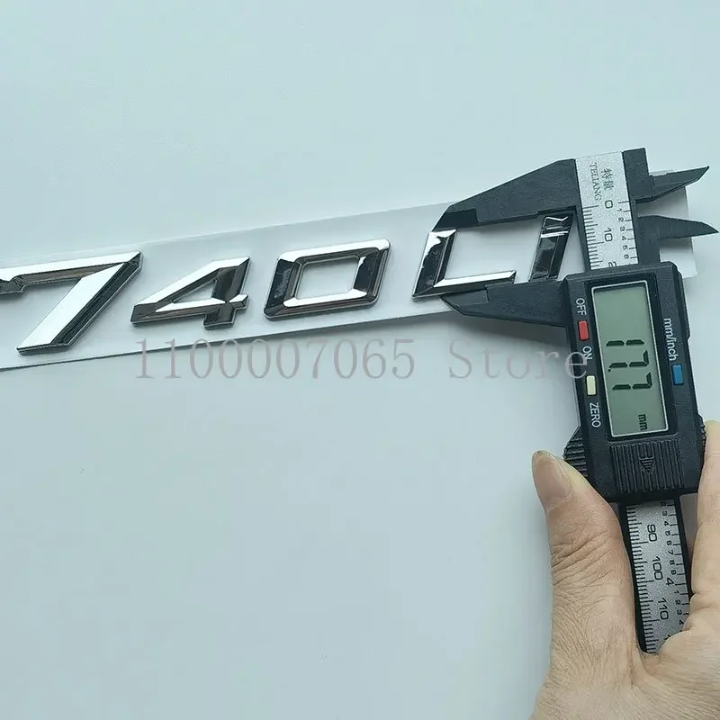 Новинка 2023 стикер для логотипа автомобильной таблички 735i 740i 745i 750i 760i 735Li 740Li 745Li 750Li