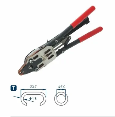 

SC-7C Manual hog ring plier for 3/4" hog rings