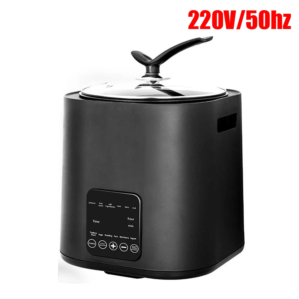 

XEOLEO Tapioca кухонная машина Boba антипригарная сковорода 9L молочный чай пузырь жемчуг 1300 Вт Янтарный жемчуг кастрюля Sago/Taro/Red Bean