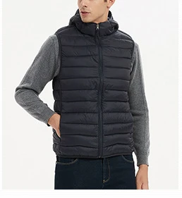 New Cotton Vest Men's Light Cotton Jacket Winter Warm Vest Sleeveless Vest Men's Cotton Casual Jacket Men Jacket
