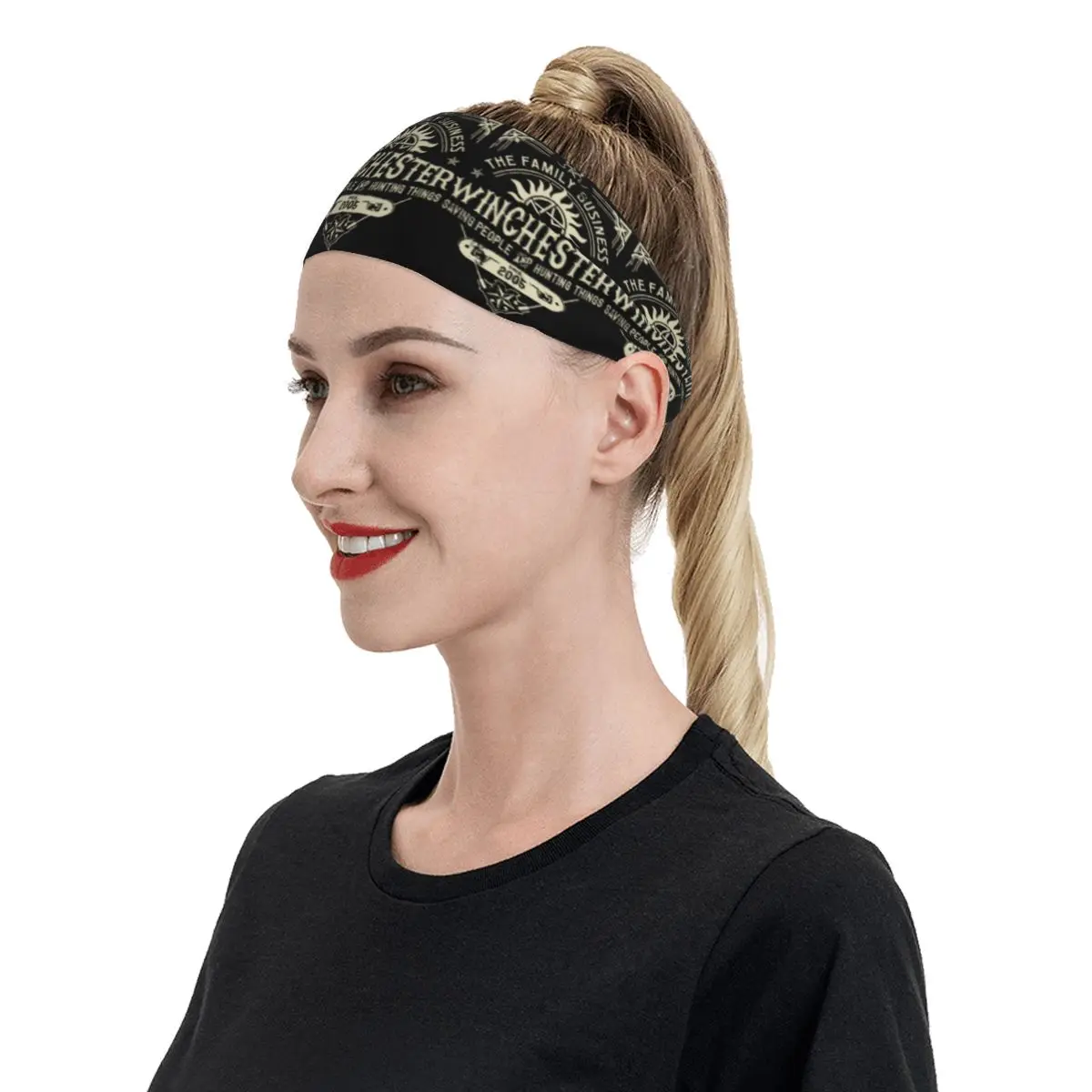 Ободок для волос в стиле хип-хоп |