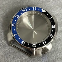 41mm watch case inner shadow ring 316 stainless steel sapphire glass for nh35anh36 movement abalone turtle diving watch mod