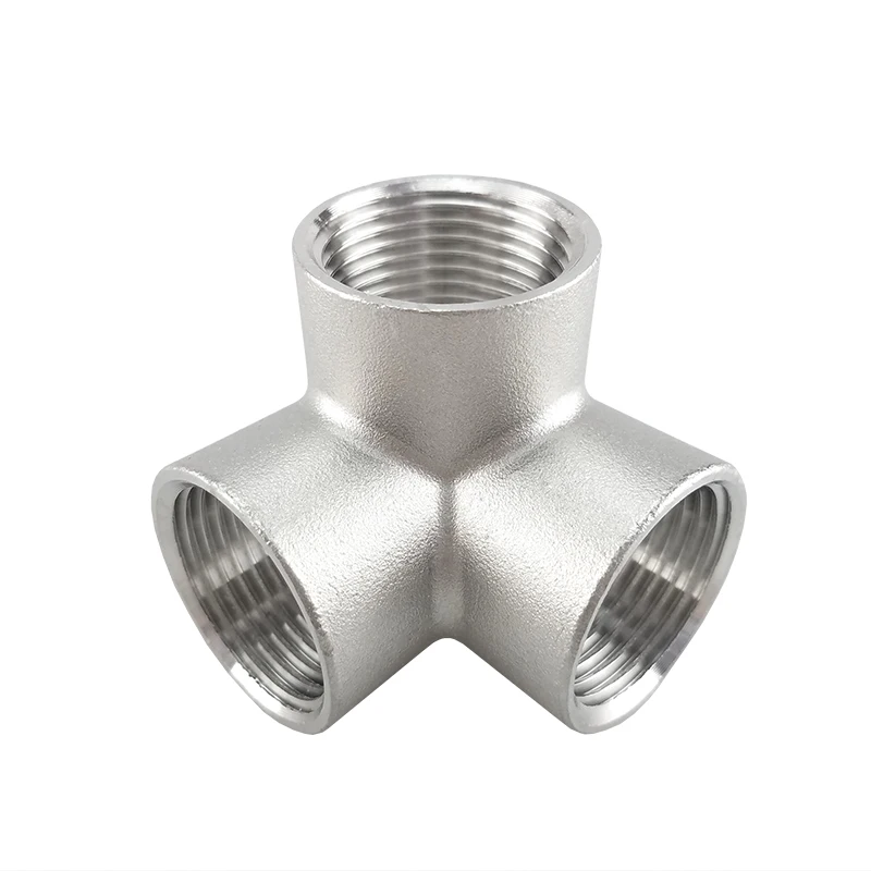 

Фитинг для труб из нержавеющей стали, 304 дюйма, 1/4 дюйма, 3/8 дюйма, 1/2 дюйма, 1 дюйм, 1-3/4 дюйма, 1-1/4 дюйма, 2 дюйма, гнездовой фитинг для труб с резьбой BSP, трехсторонний равноправный крестообразный соединитель