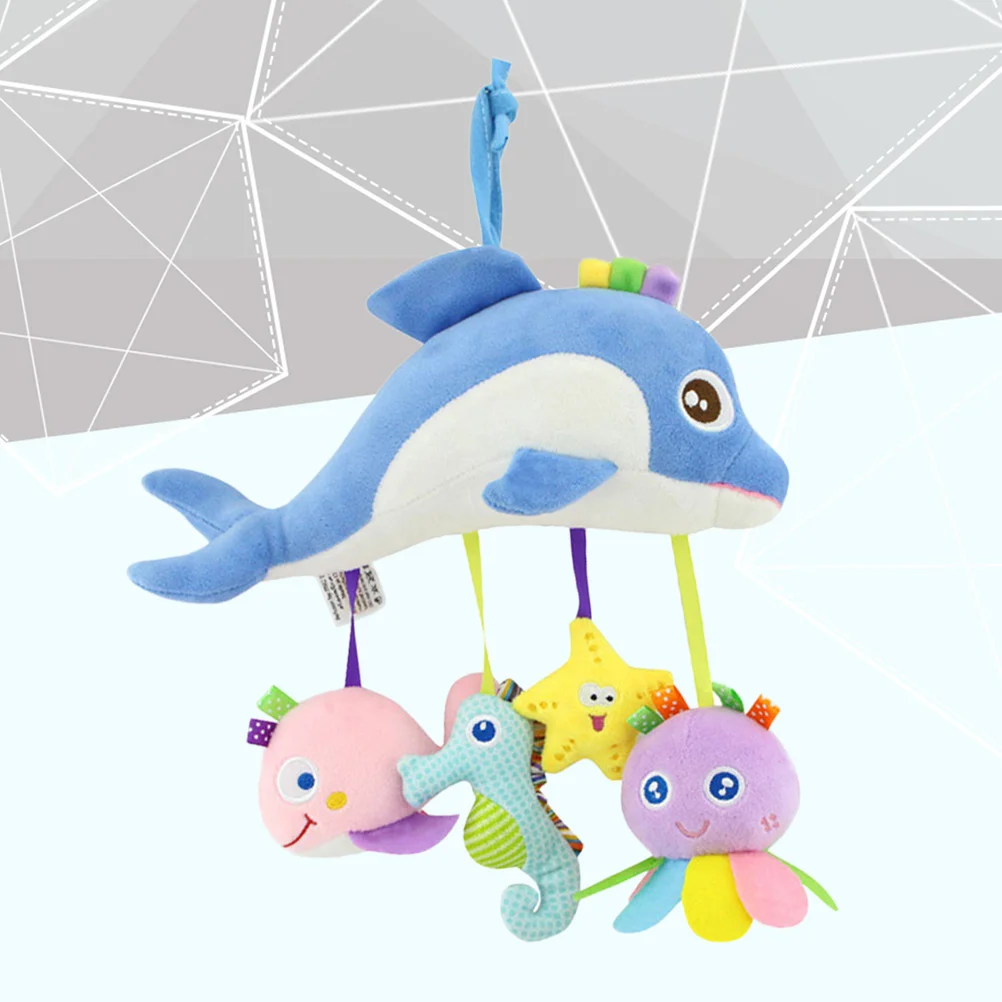 

Crib Hanging Toy Stuffed Toys Plush Toddler Animal Soft Babies Bed Todddler Pacified