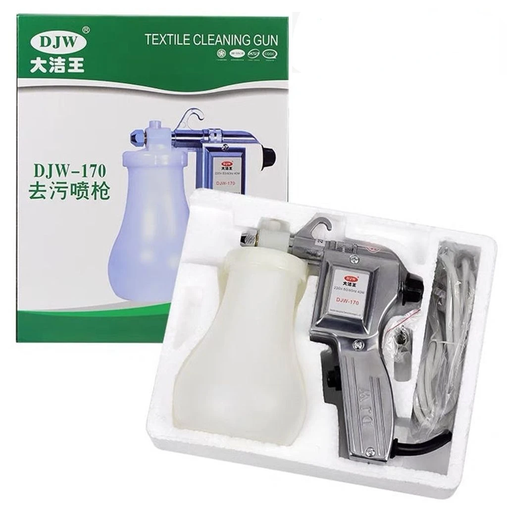 

DJW-170 Набор для дезактивации одежды, водяной пистолет высокого давления для очистки и удаления пятен с масла, 220 В, 40 Вт