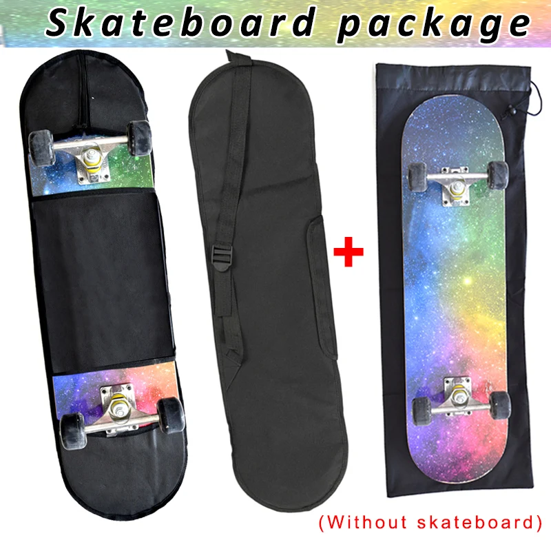 

2Pcs Skateboard Carry Skateboarding Carrying Handbag Shoulder SkateBoard Balancing Scooter Storage Cover Backpack Multi-size Bag
