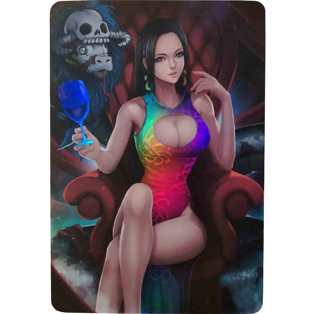 9 шт./набор Аниме Ван-Пис Мгновенные карточки Ханкок Секси Кавайные Редкие Карточки Брата Луффи Адмирала Коллекции Игровые Коллекционные.