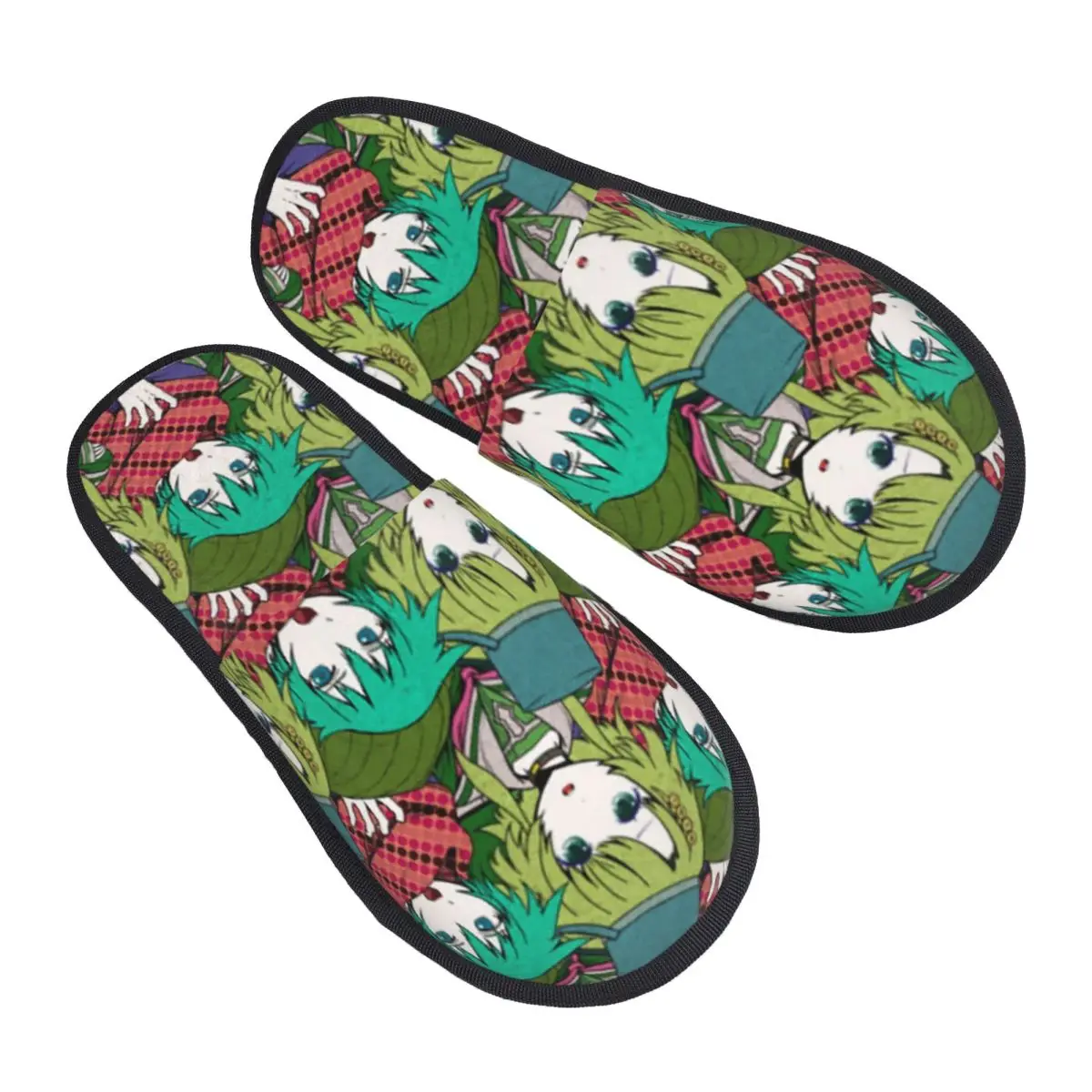 Женские домашние тапочки на заказ, мягкие тапочки из пены с эффектом памяти, в стиле аниме, Shin Tsukimi YTTD Game, Kanna Kizuchi, удобные теплые Нескользящие тапочки с подошвой