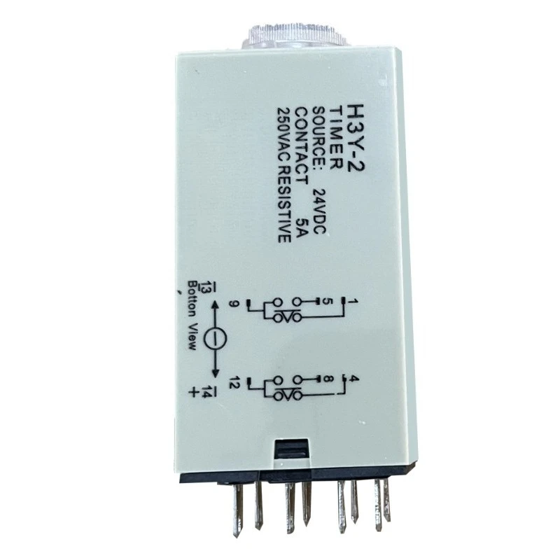 Фото Реле времени H3Y-2-C с задержкой включения H3Y-4-C DC24V/12V AC220V №1
