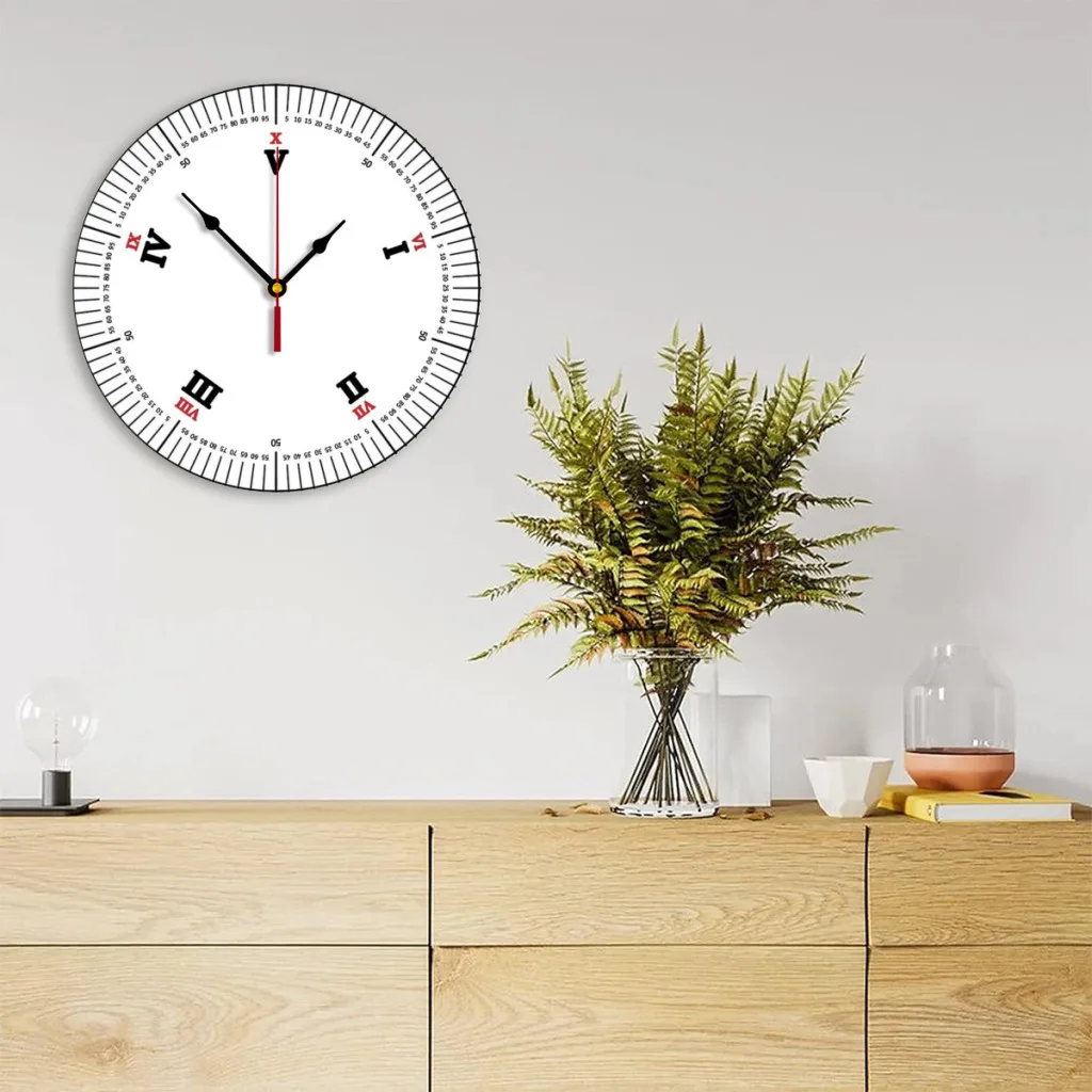 

Настенные часы с десятичным временем