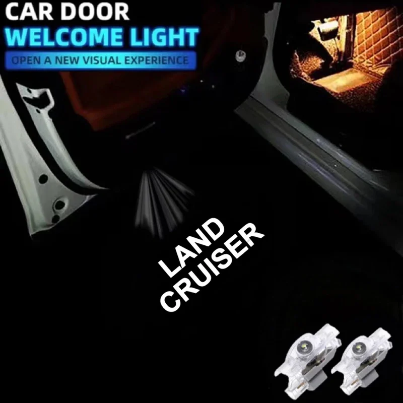 Для Land Cruiser 2007-2017 2018 2019 2020 2021 2022 200 J200 LC200 120 J100 LC100 Автомобильная дверь Лампа с