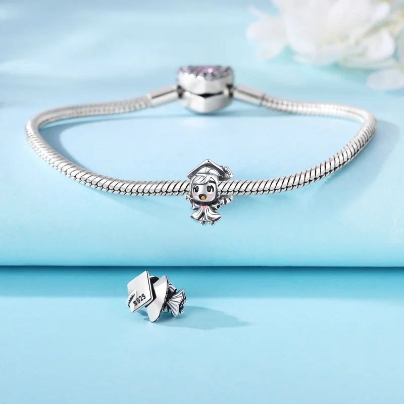 MISEFF настоящее 100% стерлинговое серебро 925 пробы кепка в стиле Регалия подвески для