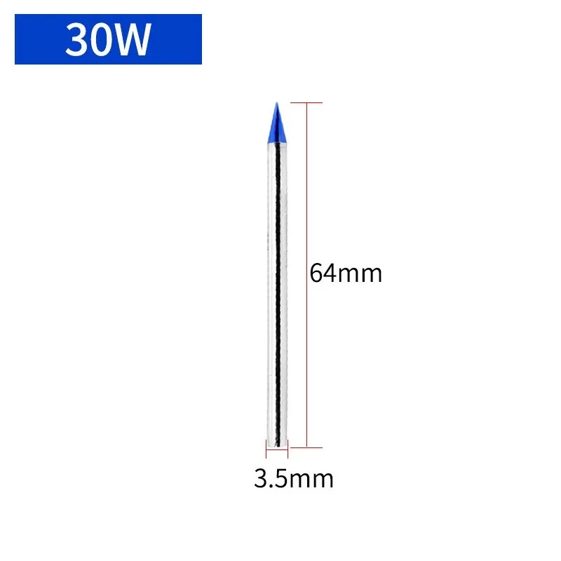 

External Heating Type Soldering Tip Electric Solder Iron Tip Lead-Free Welding Solder Rework Station Heat Pencil Tip Repair Tool