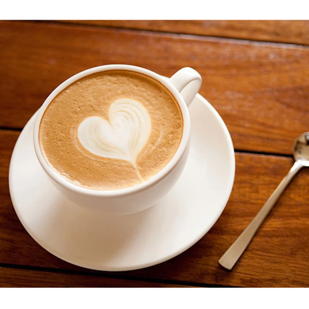 

Stencils Coffee Template Cake Decorating Stencilbarista Tools Latte Roundcappuccino Mold Tool Molds Buttercream Cup Templates