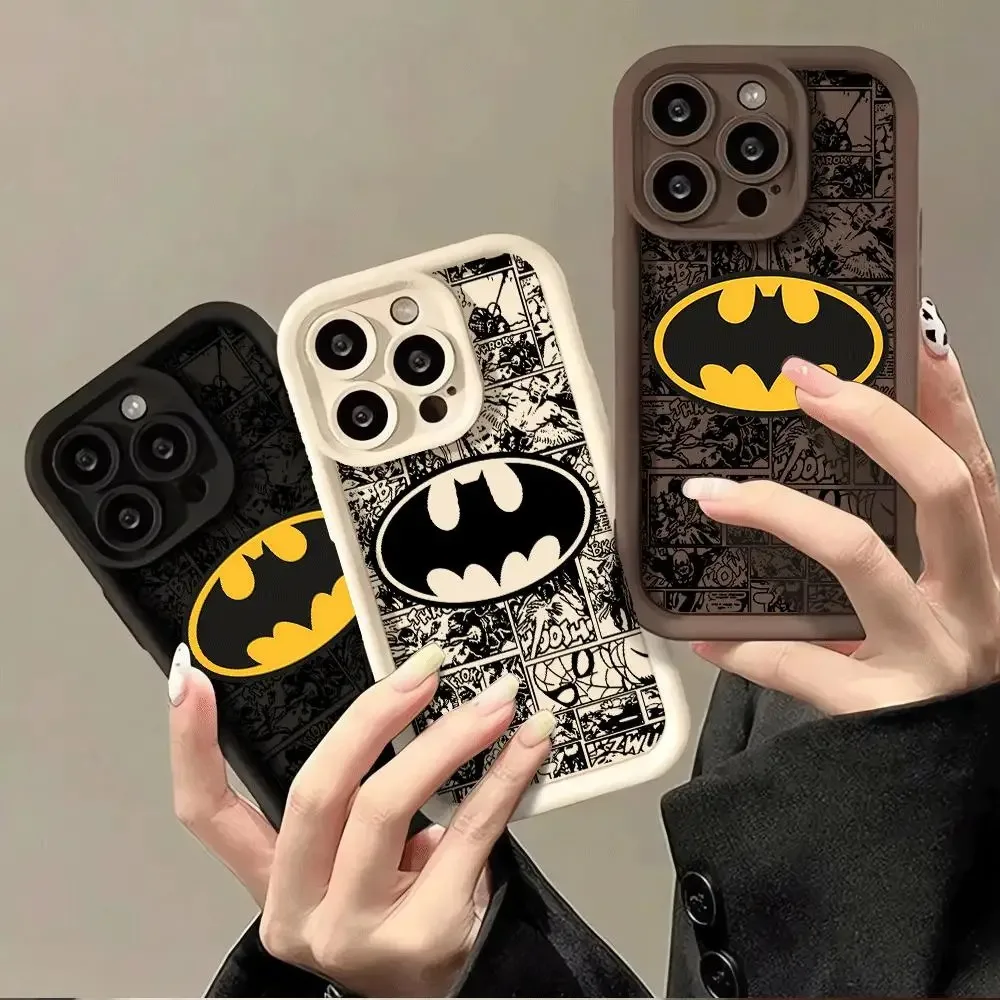 Чехол для телефона с логотипом Super B-BatmanS OPPO Reno 2 3 4 5 6 7 7Z 8 8T 10 11 Pro Plus 4G 5G мягкой задней
