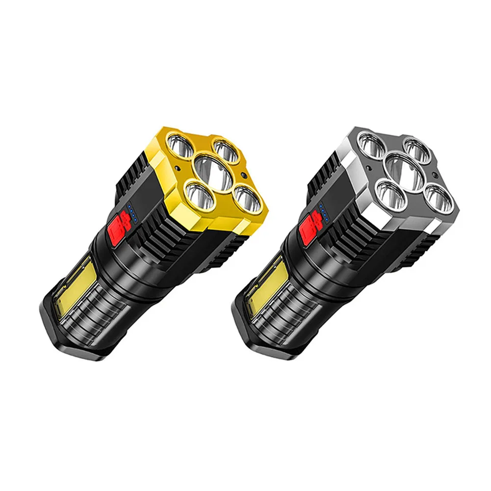 

Led Flashlight Ultra Bright Torch 4 Gears Waterproof Bicycle Light Multi-purpose Adventure Exploration Flashlight