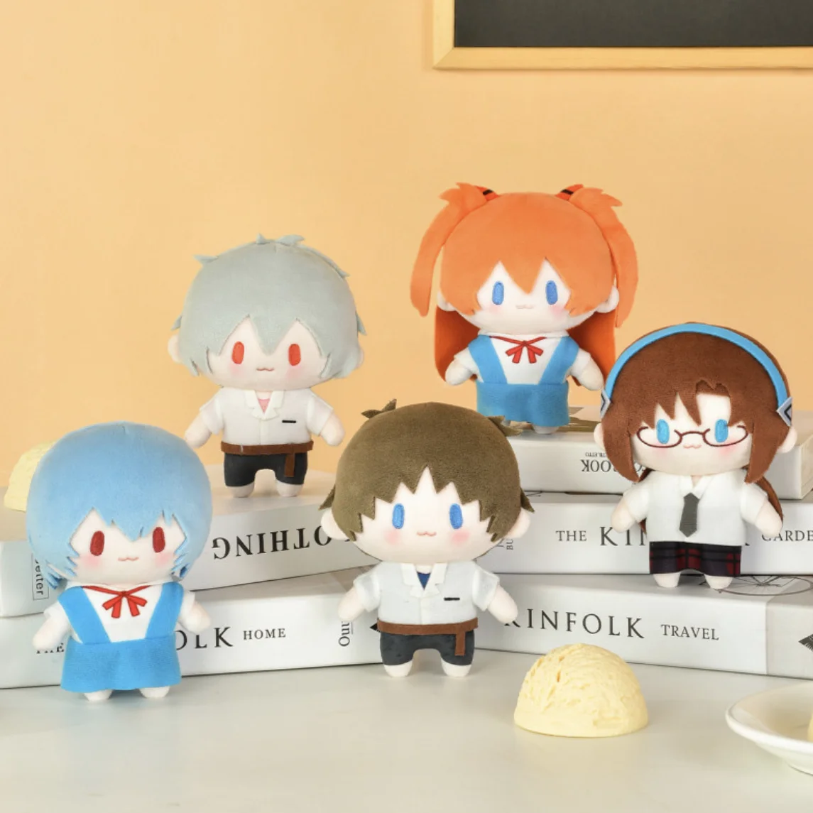 

BEMOE Cuter EVA Nagisa Kaworu Ikari Shinji Asuka Ayanami Rei Action Figure Anime Model Collection Statue Plush Doll Toy Gift