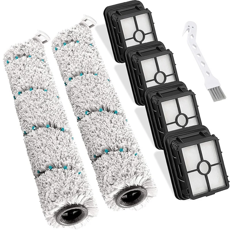 

Replacement Part Roller Brush HEPA Filter For Bissell 2554A Crosswave Cordless Vacuum Cleaner Accessories