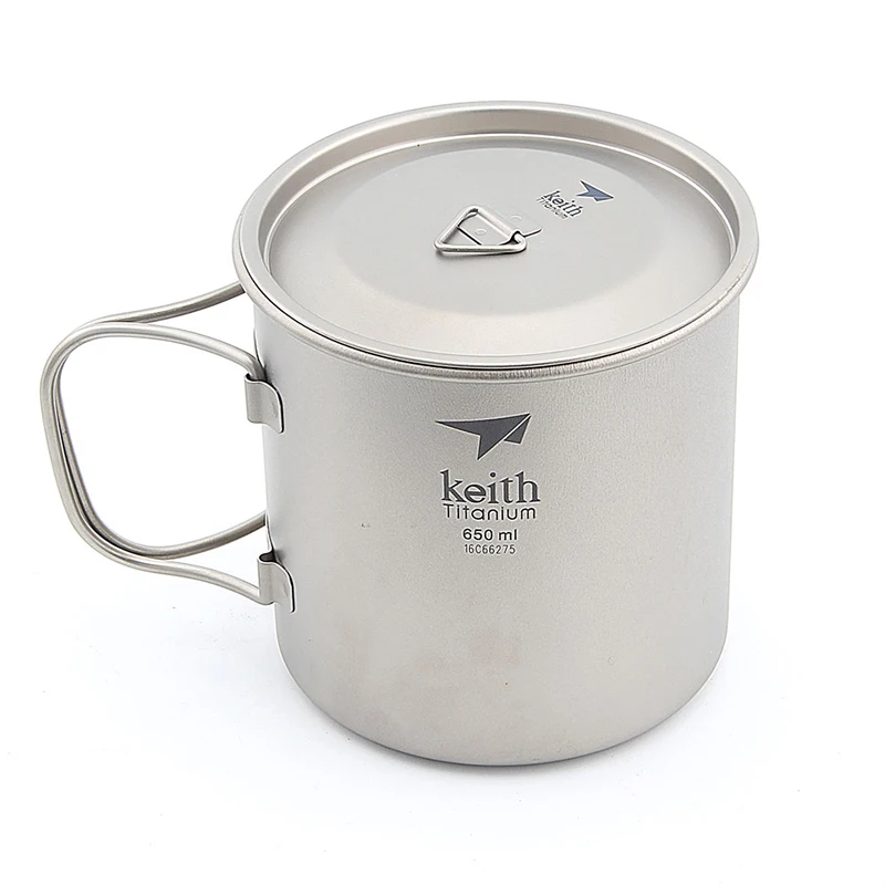 Кит Титан Кубок Складная ручка кружка для воды походная дорожная бутылка