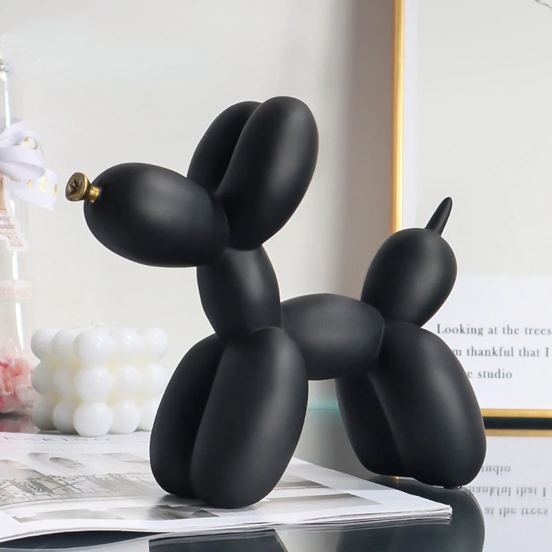 

Nordic Balloon Dog Figurines for Interior Resin Doggy Home Entrance Living Room Desktop Decoration Accessories Gifts Home Decor