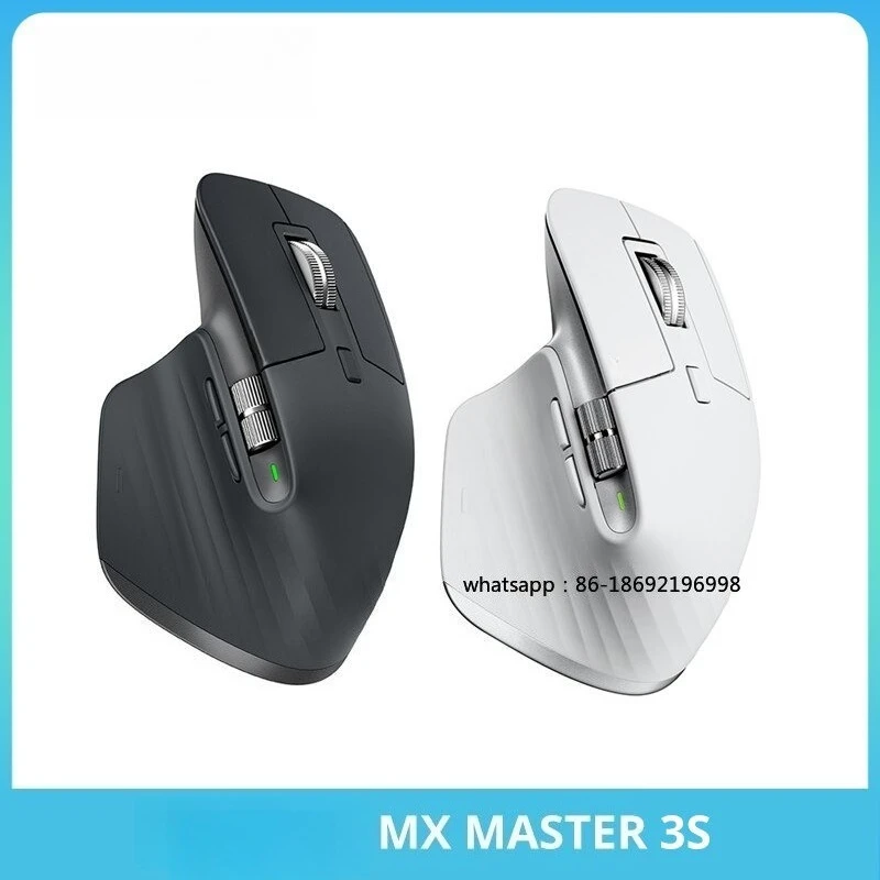 Фото Беспроводная Bluetooth-мышь MX Master 3S High End для работы с несколькими экранами и ноутбуками №1