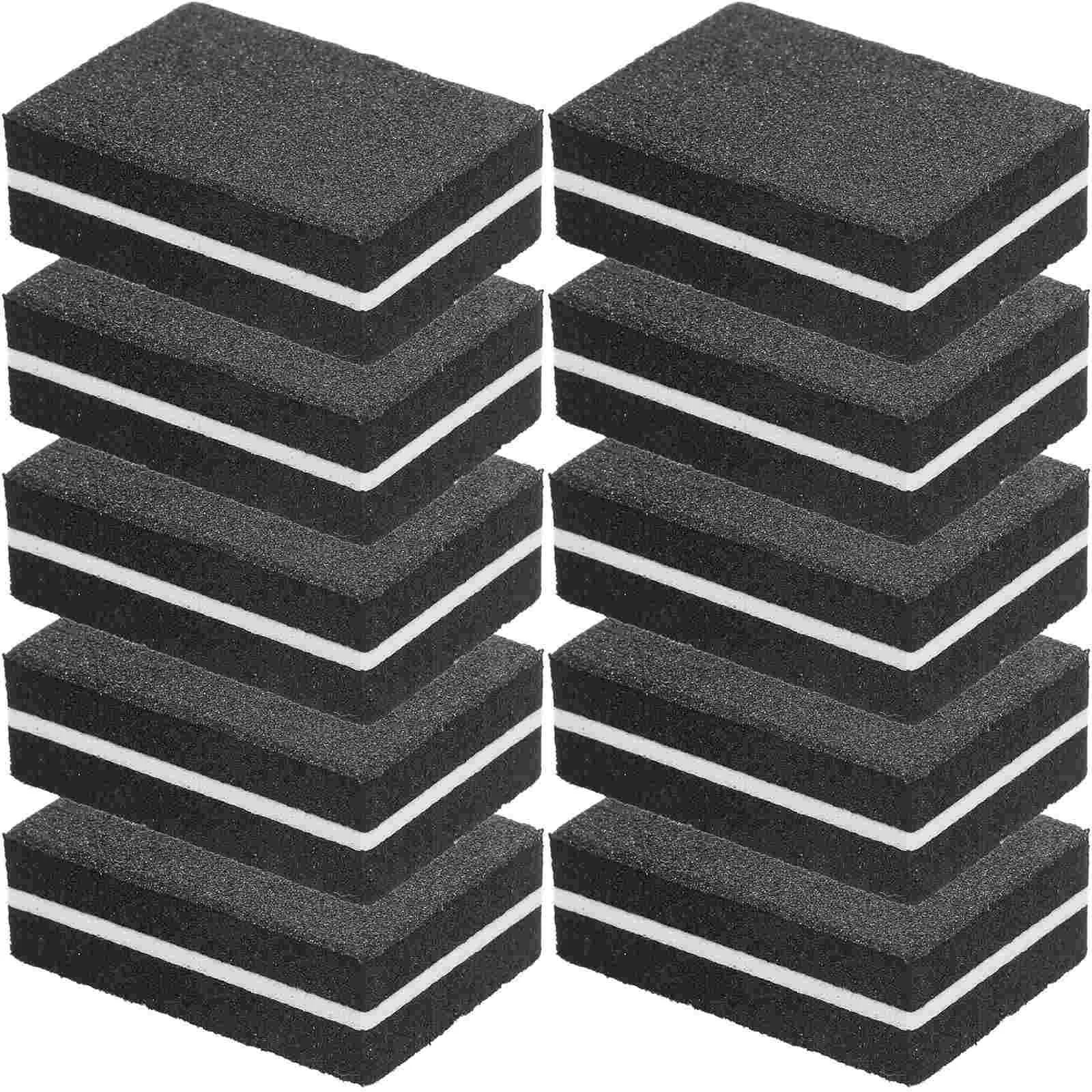 

50 шт., двусторонняя буферная пилка для ногтей