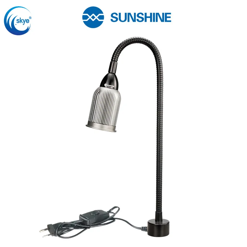 

SUNSHINE SS-804 LED Light with Magnetic Base Aluminum Alloy Lampshade Portable Lamp with Integrated LED Table Lamp