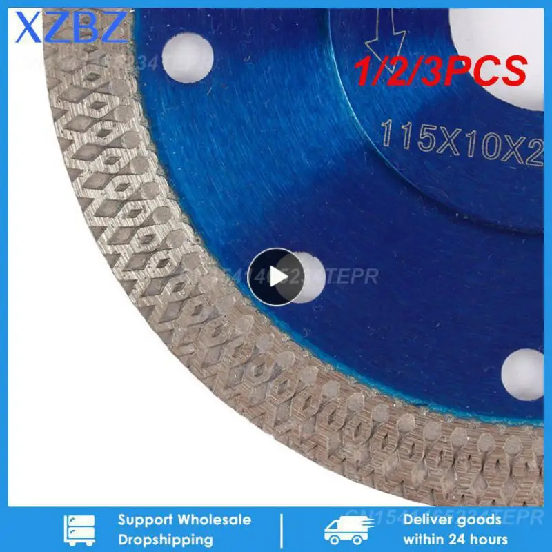 

1/2/3PCS Turbo Saw Blade Granite Marble Cutting Disc Porcelain Tile Ceramic Blades 3 Sizes for Angle Grinder Saw