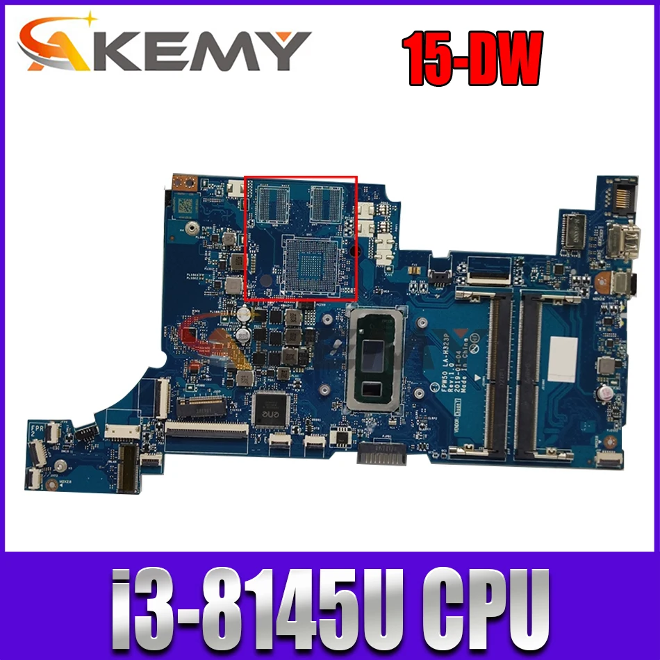 

L51985-601 для HP 15-DW 15-DW0037WM 15S-DU Материнская плата ноутбука FPW50