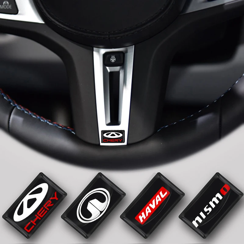 

10pcs Car 3D Small Badge Steering Wheel Sticker For VW Volkswagen CC Polo 6R Golf 4 5 6 7 MK7 MK4 MK6 Passat B6 B8 T4 T5 Tiguan